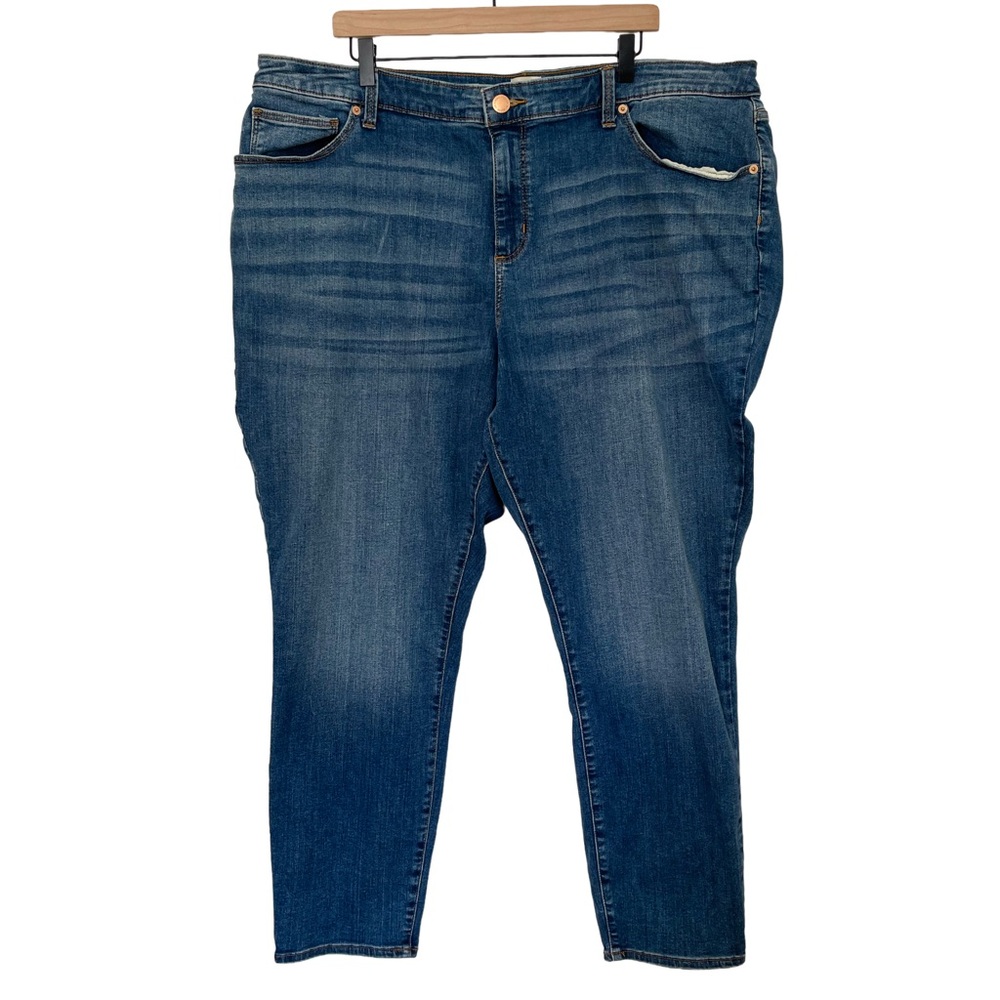 Universal Threads Skinny Jeans Mid-Rise Curvy 26W